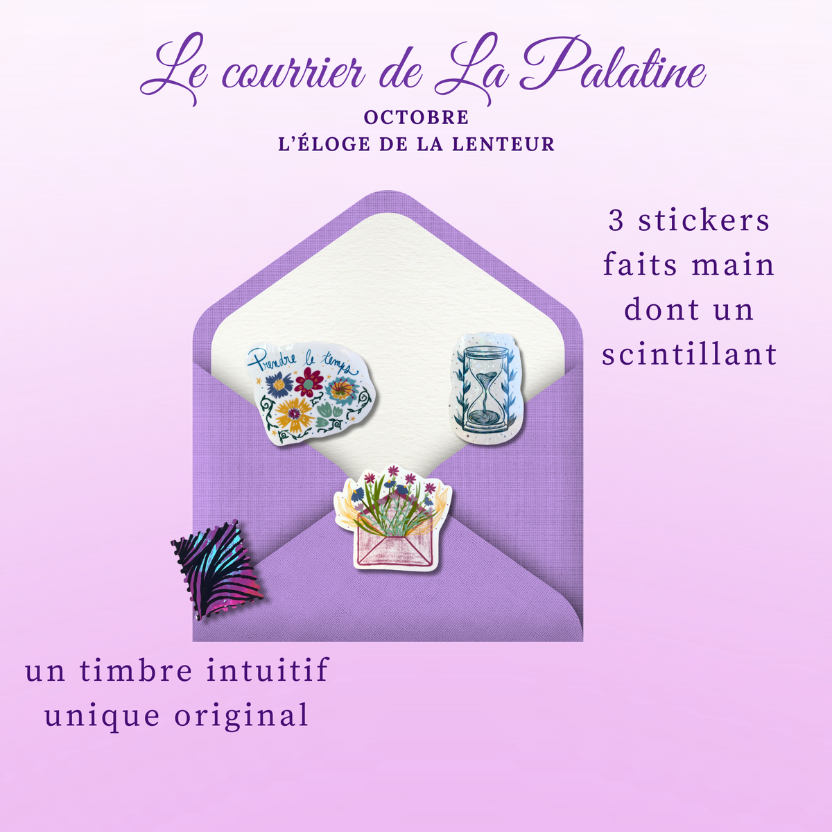 Le courrier mensuel de La Palatine