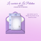 Le courrier mensuel de La Palatine