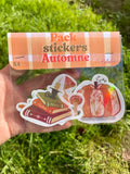 Pack stickers Automne